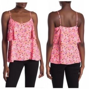RACHEL Rachel Roy Pink Floral Tank
